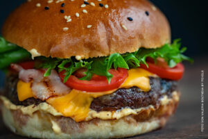 Burger Patties bestes Fleisch von Albersfood
